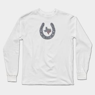 Big Texas Horseshoe Long Sleeve T-Shirt